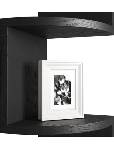 5-Tier Floating Corner Wall Shelves – Storage & Display Unit