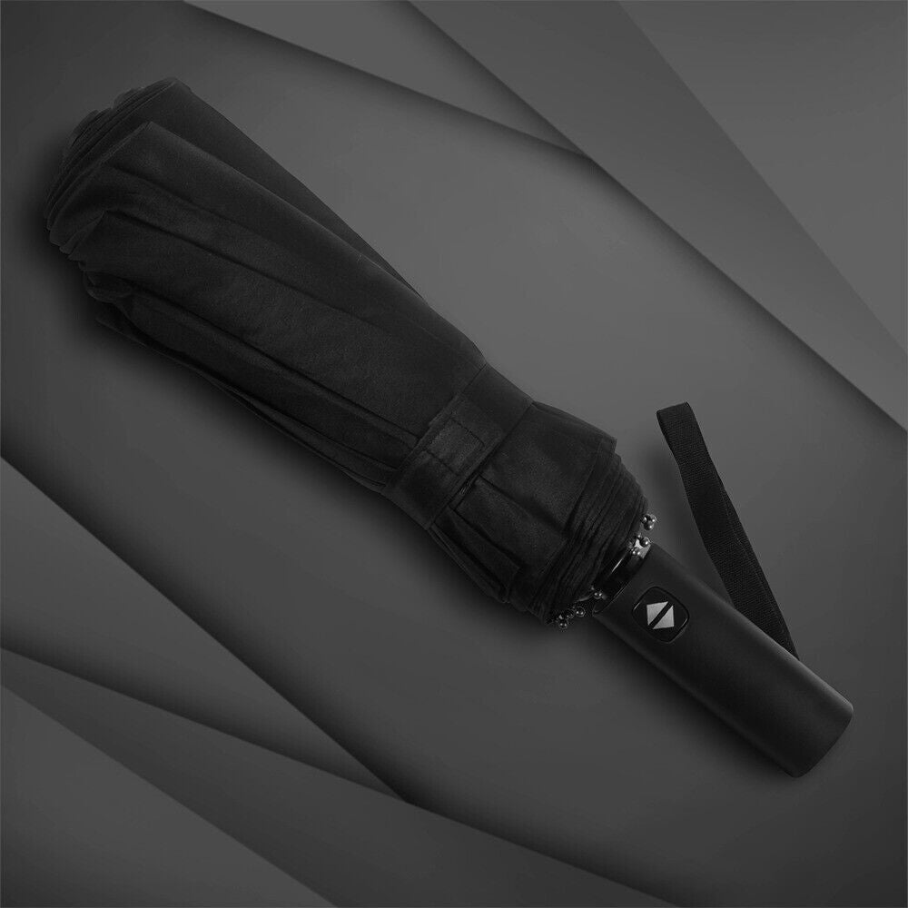 Strong Windproof 12-Rib Compact Automatic Umbrella