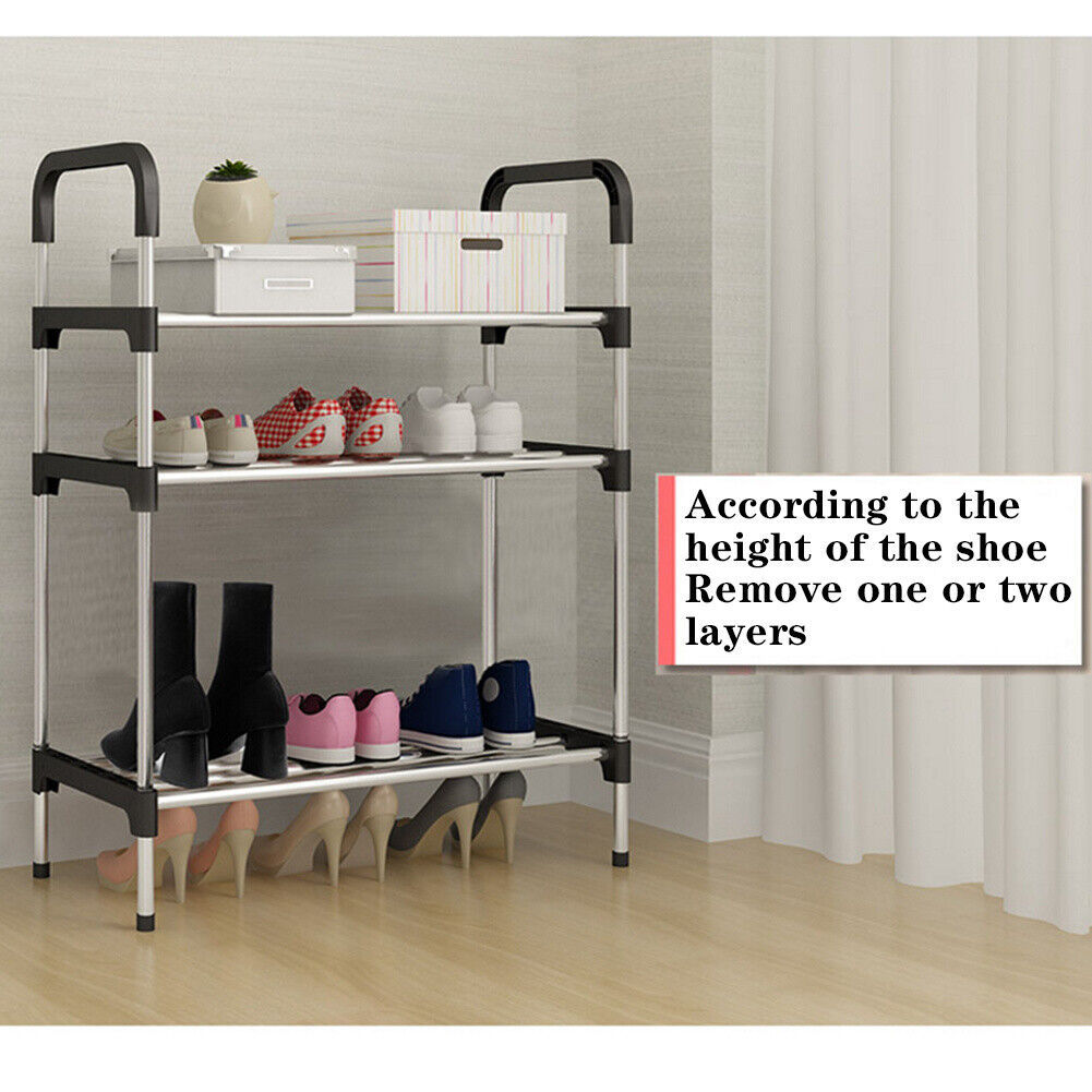 4-Tier Sturdy Shoe Rack – Heavy-Duty, Compact & Space-Saving