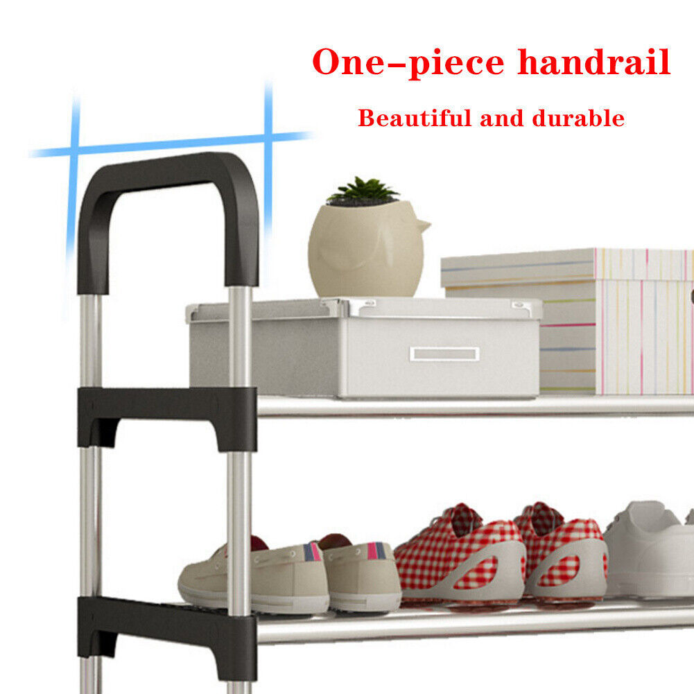 4-Tier Sturdy Shoe Rack – Heavy-Duty, Compact & Space-Saving