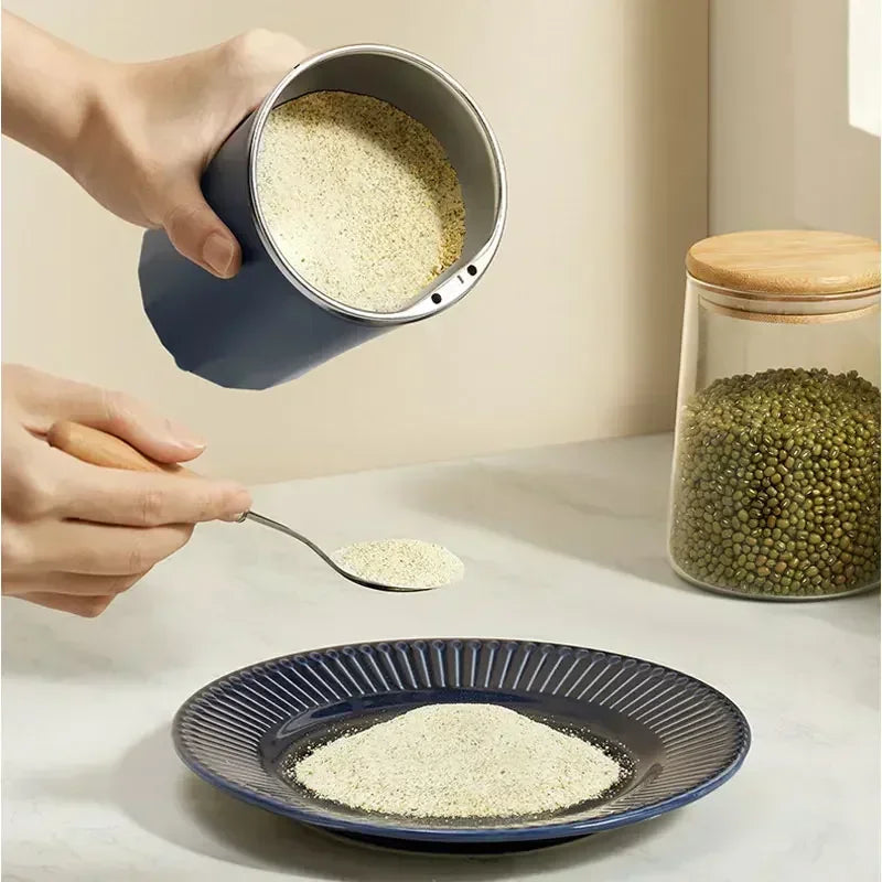 2024 Small Electric Stainless Steel Grain & Coffee Grinder for Kitchen