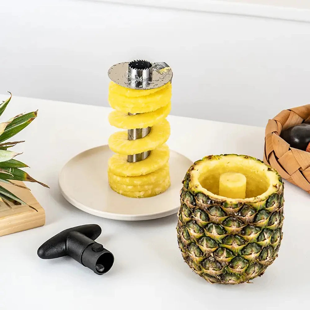 Stainless Steel Pineapple Corer & Slicer – Kitchen Tool