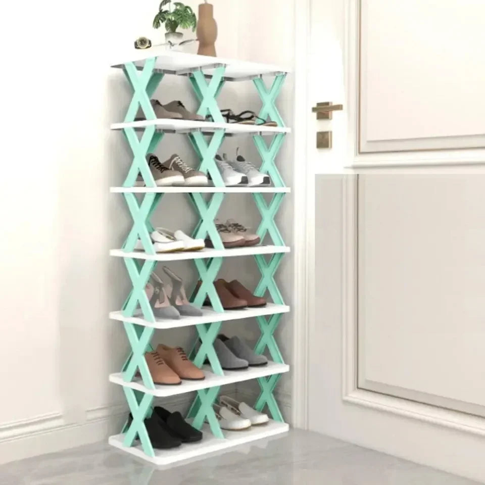 Multi-Layer Detachable Shoe Rack Organizer for Bedroom Storage