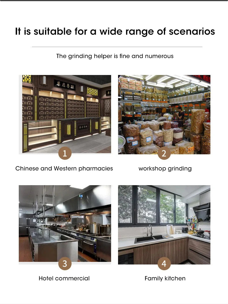 300ml Mini Electric Grinder for Coffee, Spices, and Baby Food with 4 Blades