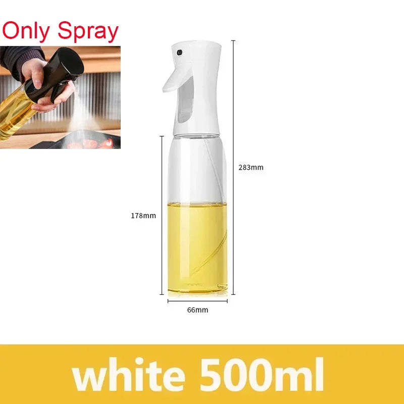 Olive Oil Sprayer & Dispenser Bottle – 2-in-1 for Cooking & BBQ