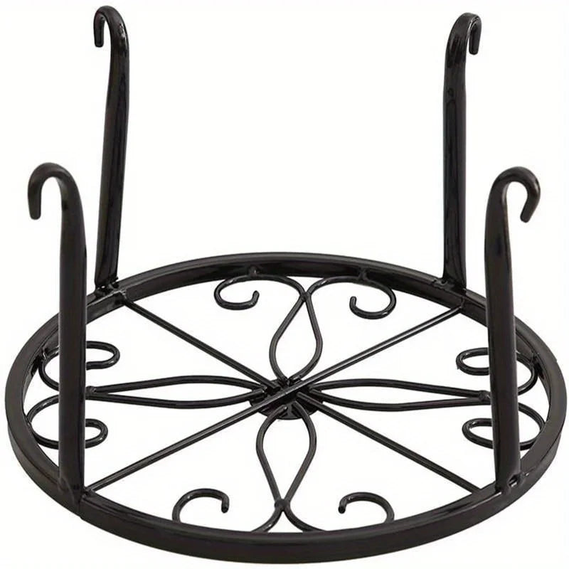 Heavy-Duty Rustproof Metal Plant Stand – Indoor/Outdoor