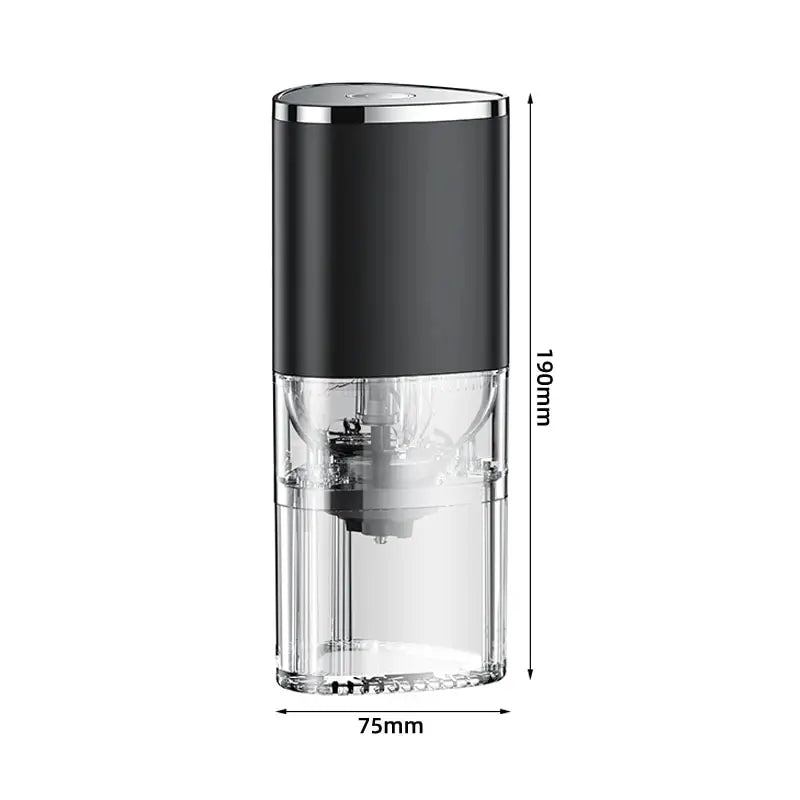 Portable Electric Coffee Grinder with USB-C Charging and Ceramic Core