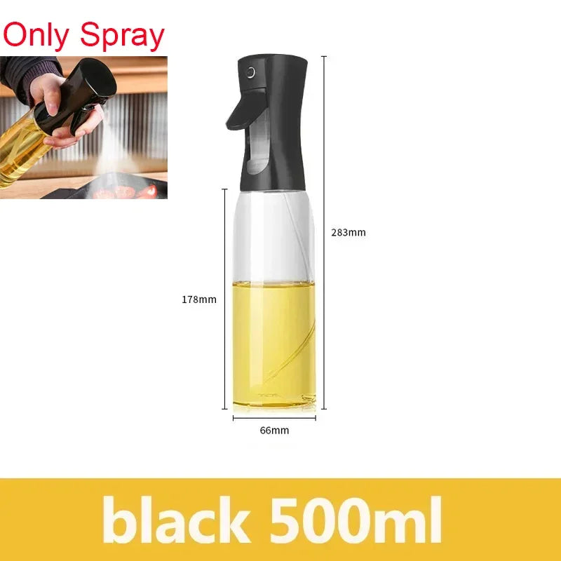 Olive Oil Sprayer & Dispenser Bottle – 2-in-1 for Cooking & BBQ
