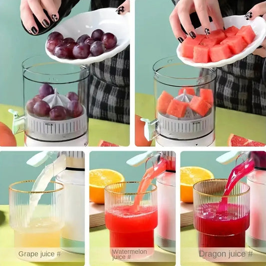 USB Rechargeable Wireless Electric Citrus Juicer