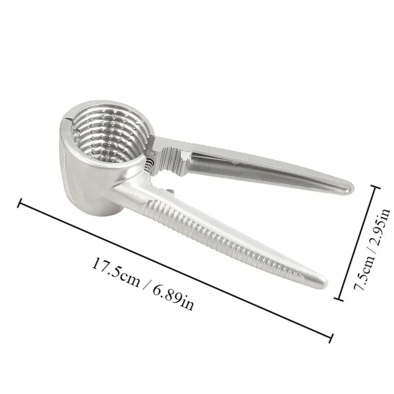Multi-Functional Nut Shelling Tool for Walnuts, Chestnuts, Hazelnuts
