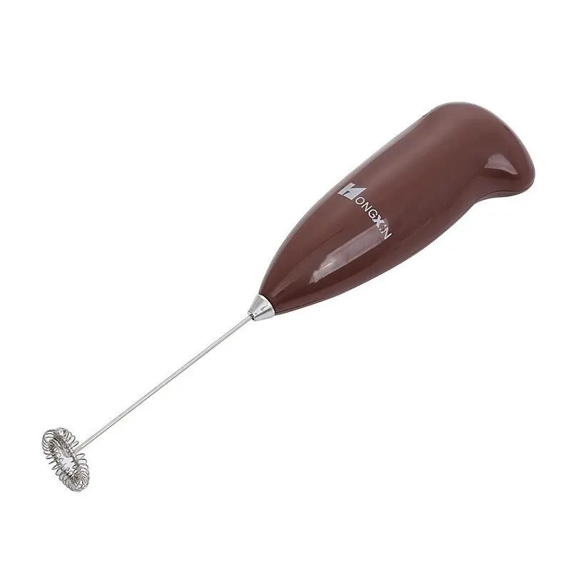 Handheld Electric Milk Frother & Mixer – Portable Coffee Foamer & Egg Beater