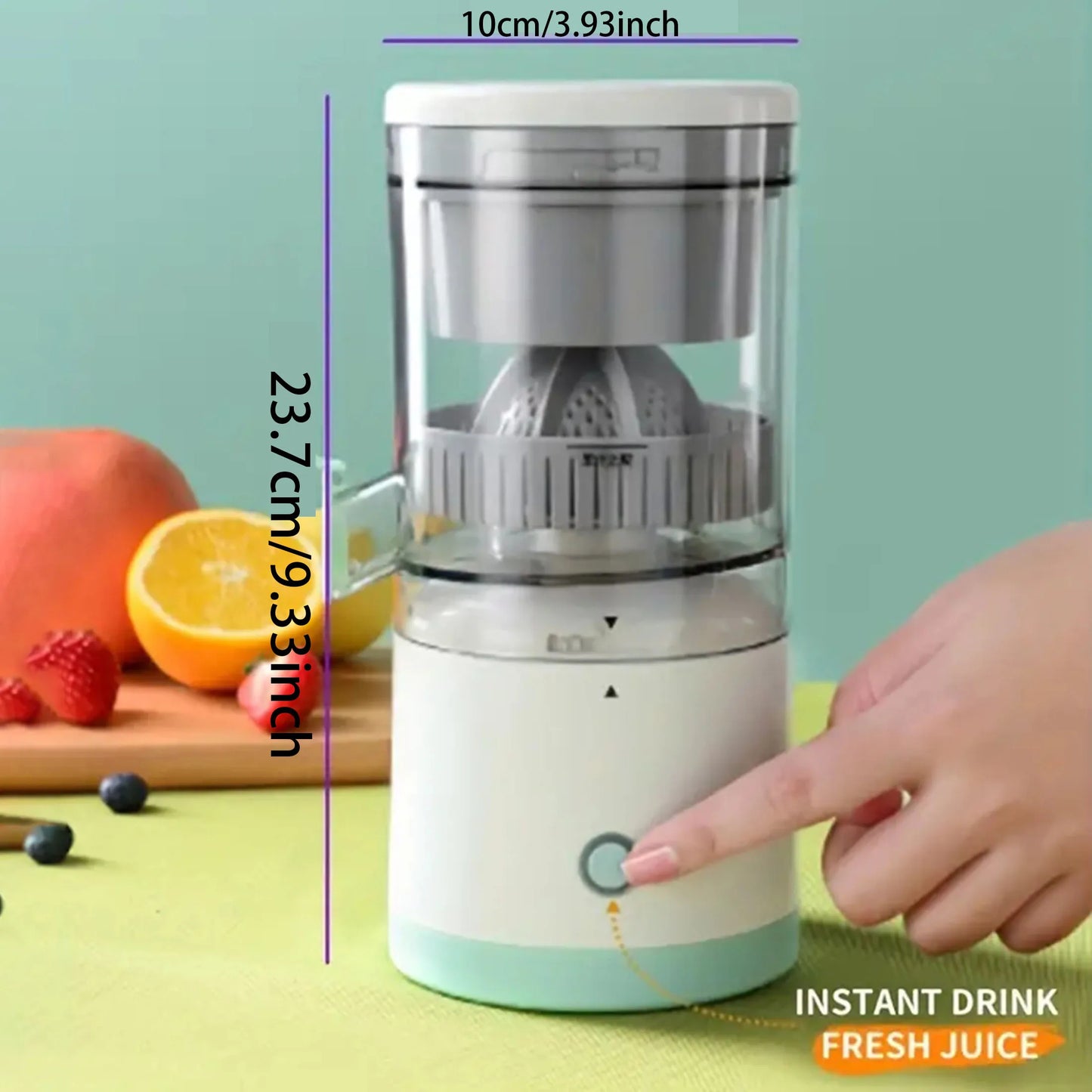 USB Rechargeable Wireless Electric Citrus Juicer
