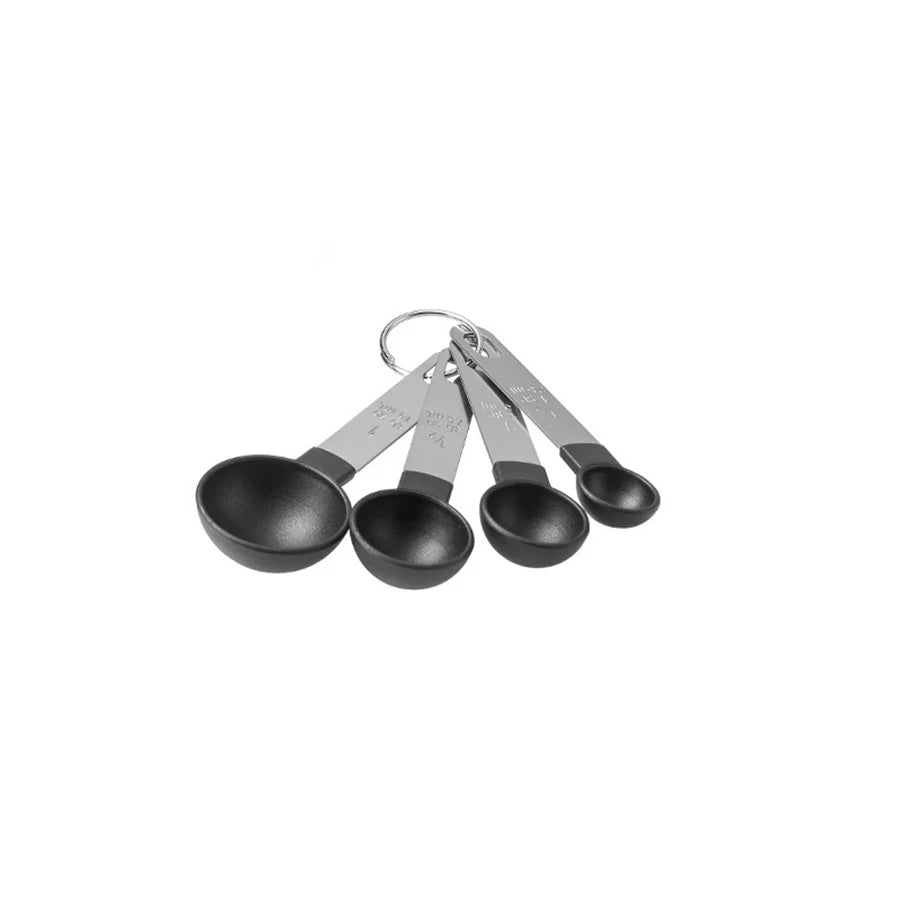 Plastic Measuring Cups & Spoons Set (4/8 PCS) – Stainless Steel Handles