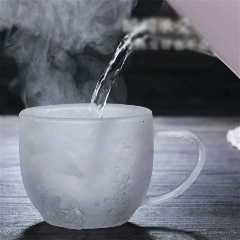 150–350ml Double Wall Heat Resistant Borosilicate Glass Mug