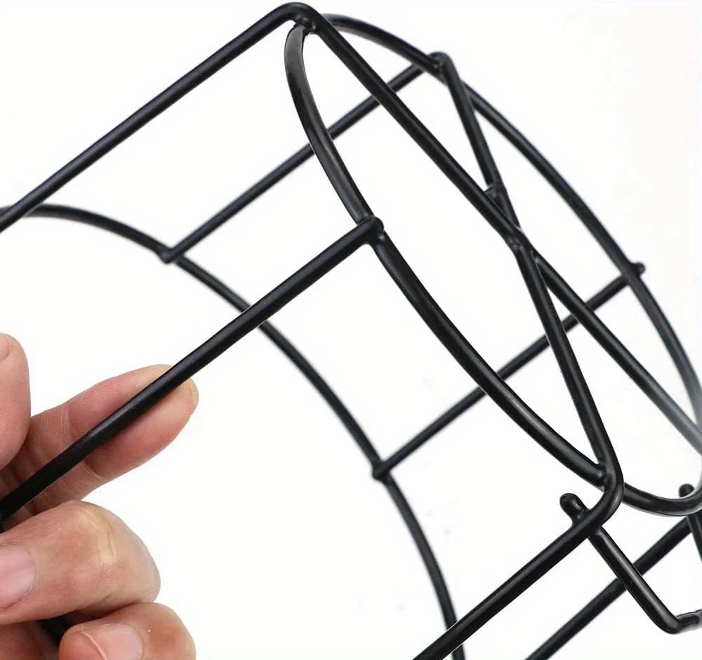 4pcs Round Metal Hanging Planters – Perfect for Balcony, Garden & Indoors