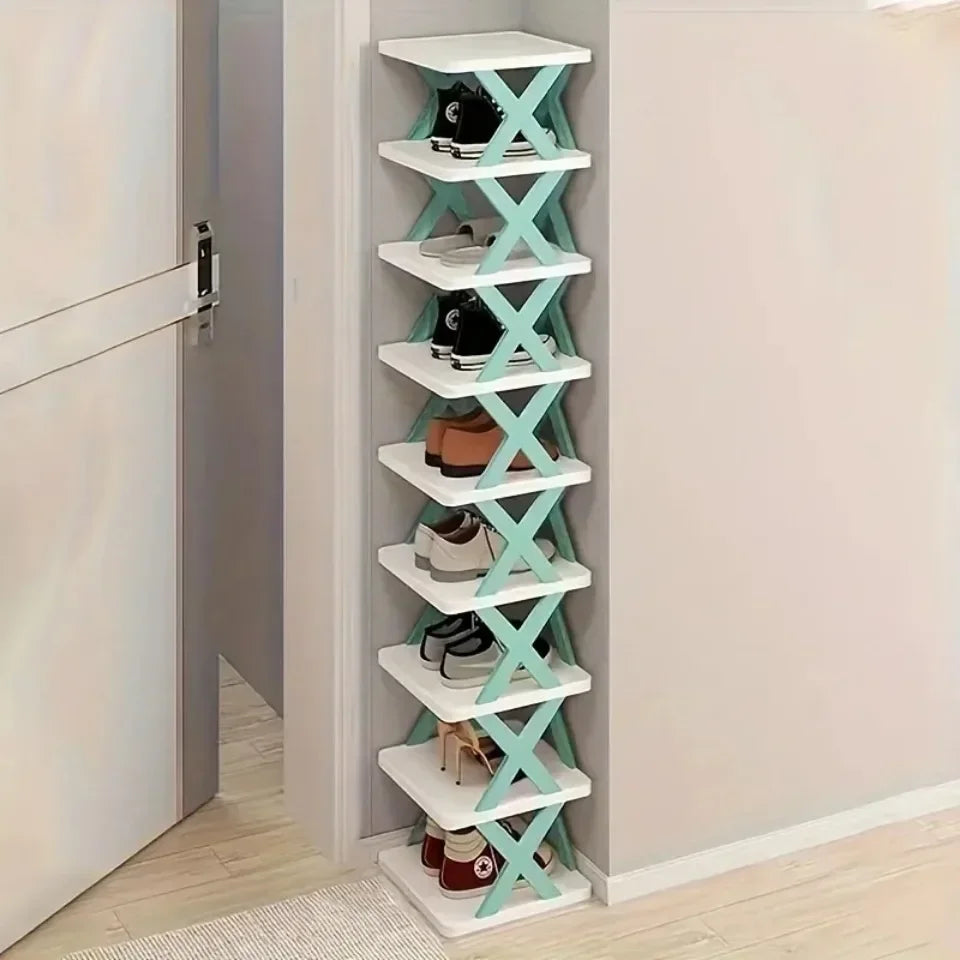 Multi-Layer Detachable Shoe Rack Organizer for Bedroom Storage