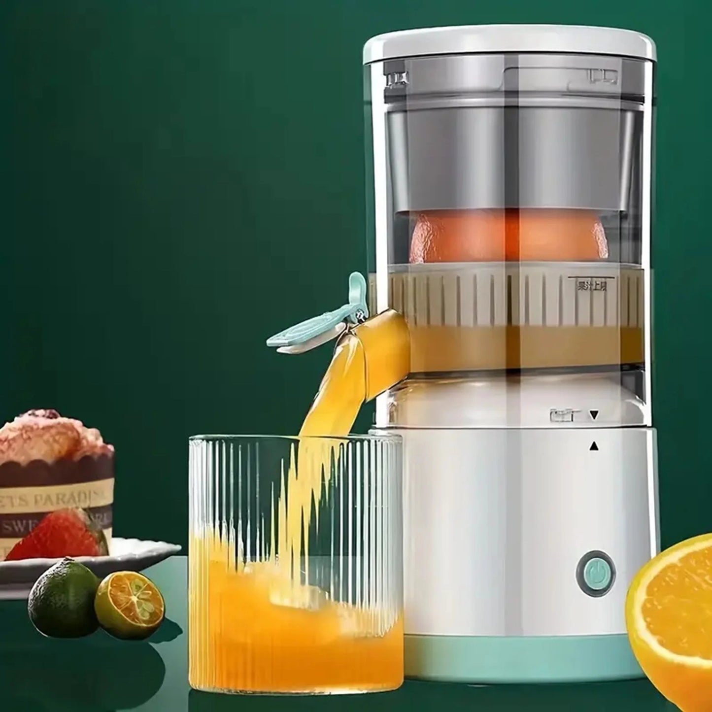 USB Rechargeable Wireless Electric Citrus Juicer