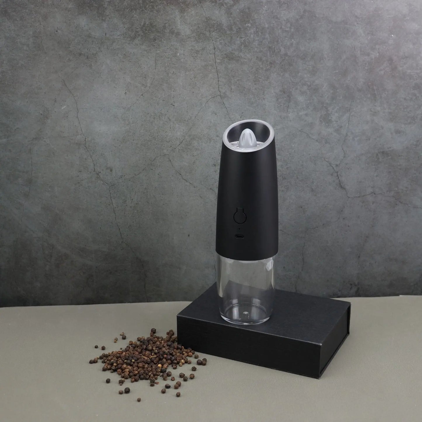 Rechargeable Salt & Pepper Grinder Set with Adjustable Coarseness