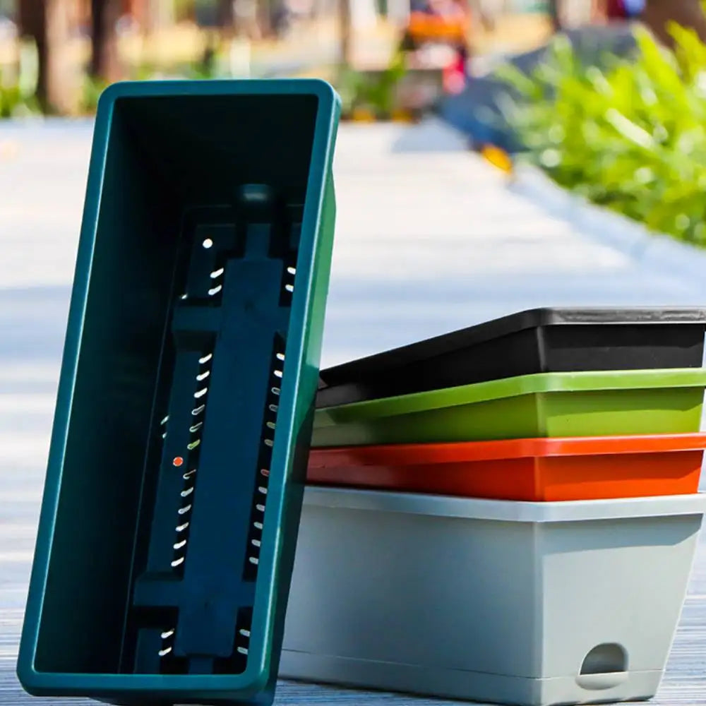 Balcony Railing Hanging Planter 6L for Garden, Deck, Yard & Home Décor