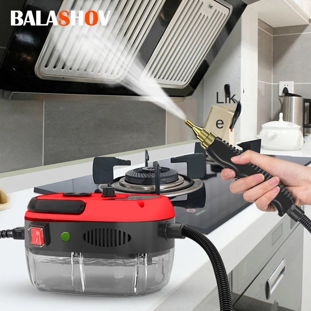 2500W Steam Cleaner for Kitchen, AC, Car & Home Cleaning