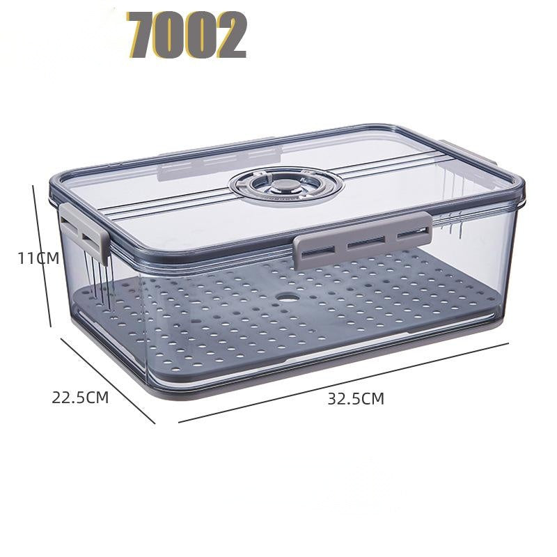 Transparent Food Grade Storage Container for Refrigerators