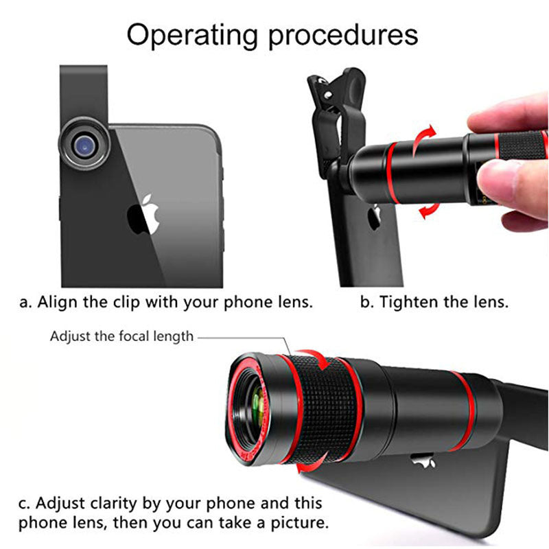 Smartphone Telescope Lens