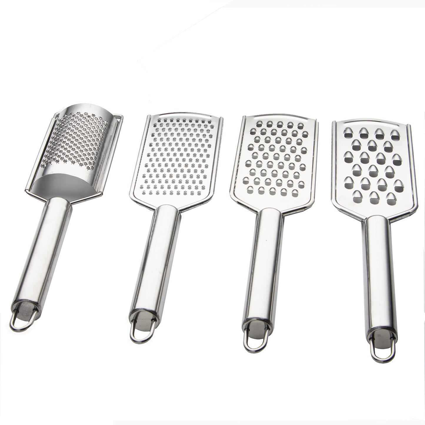 Multi-Functional Stainless Steel Grater for Cheese, Ginger, and Vegetables