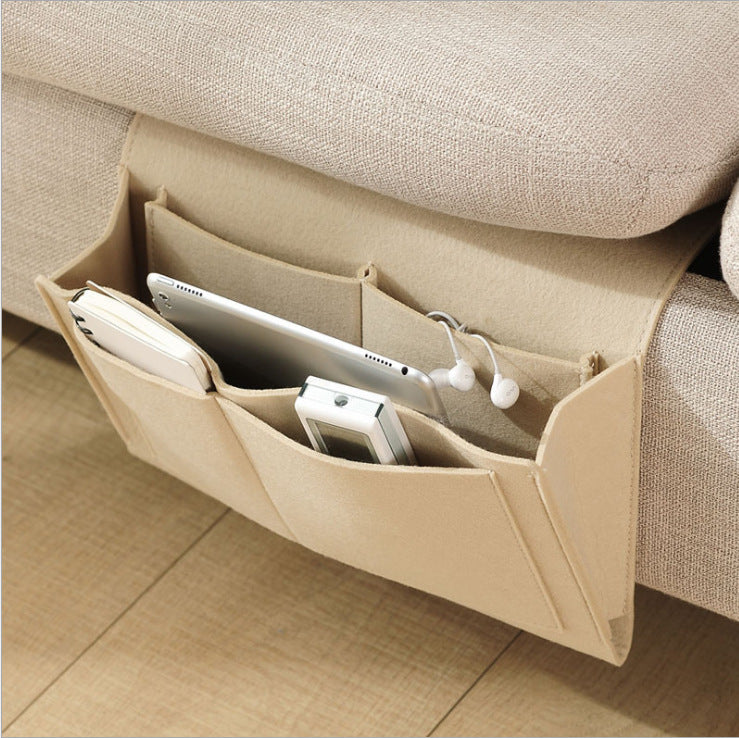 Bedside Storage Organizer for Dorms – Perfect for Remotes, Books, and Essentials