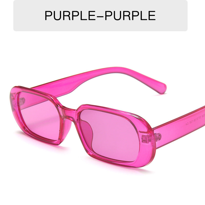 Colourful Retro Sunglasses: Chic Small Frames for Women