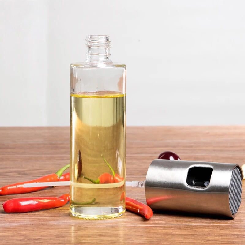 Refillable Glass Spray Bottle for Oils and Vinegars