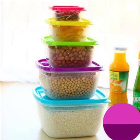 Stackable Microwavable Food Storage Container Set