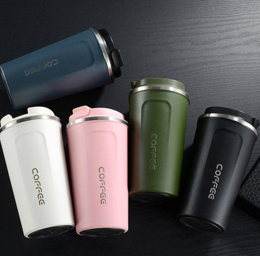 Stainless Steel Thermal Travel Mug for Office and Car Use