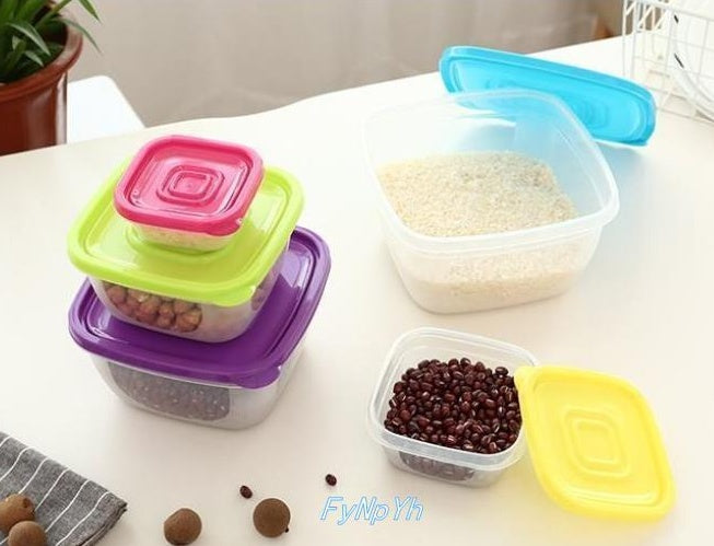 Stackable Microwavable Food Storage Container Set