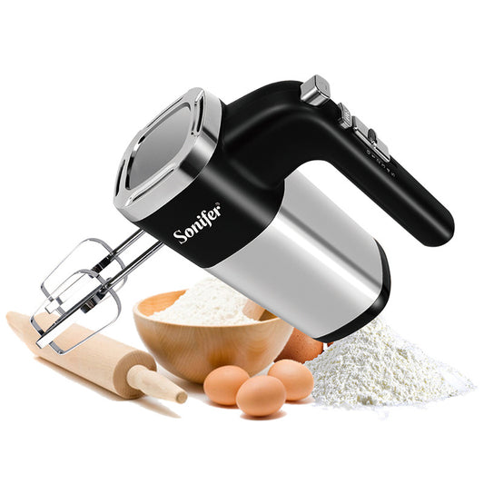 5-Speed 500W High-Power Electric Hand Mixer: Blender, Dough Mixer, Egg Beater for 220V Kitchens