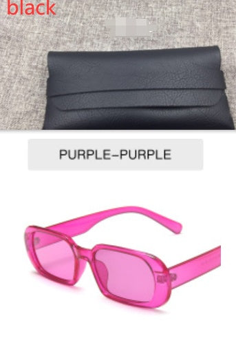 Colourful Retro Sunglasses: Chic Small Frames for Women