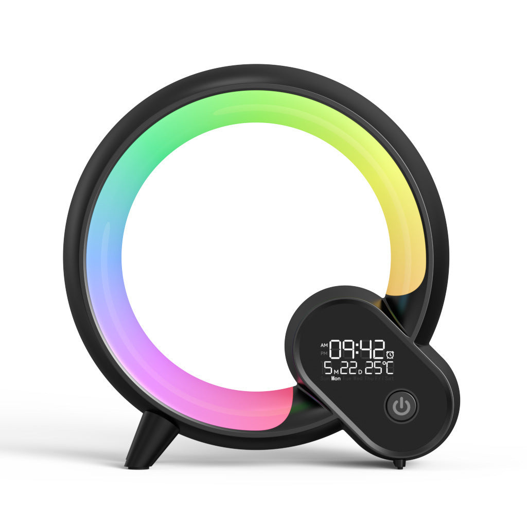 Q Light Analog Sunrise Digital Alarm Clock with Bluetooth Audio – Intelligent Wake-Up and Colourful Atmosphere Light