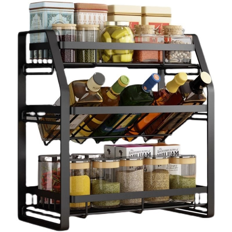 Compact and Portable Kitchen Spice Rack