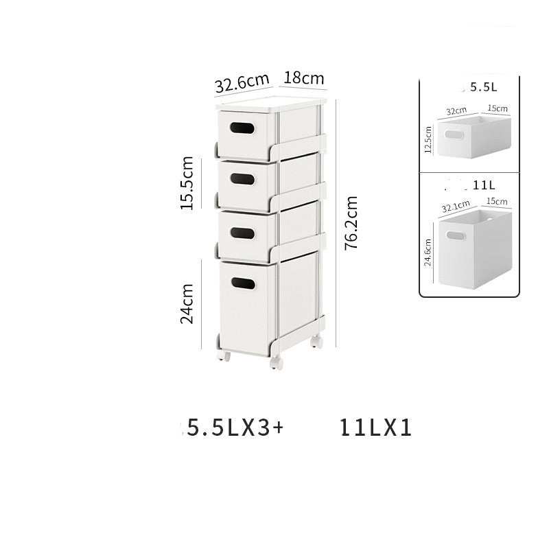 Space-Saving Multi-Story Lockers for Kitchen Corners