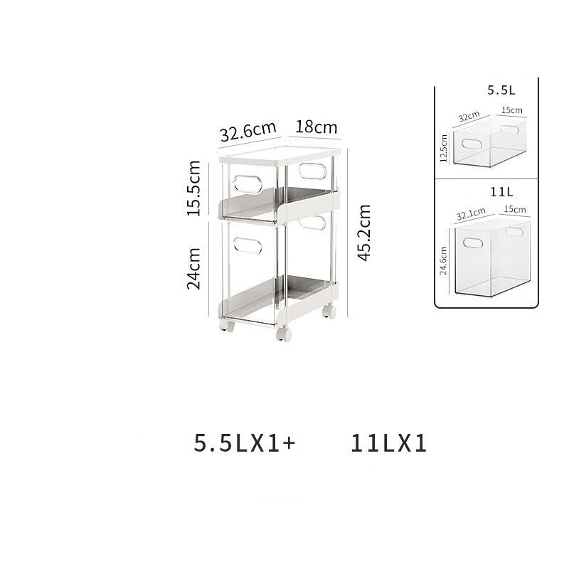 Space-Saving Multi-Story Lockers for Kitchen Corners