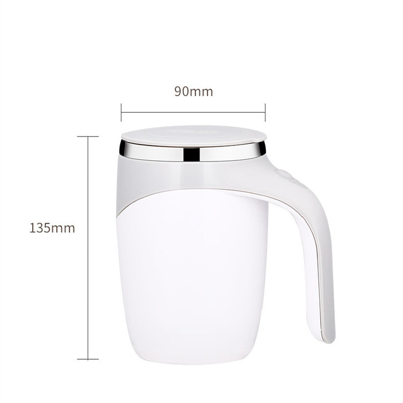 Rechargeable Self-Stirring Coffee Mug: Effortless Blending for Coffee, Milkshakes, and More