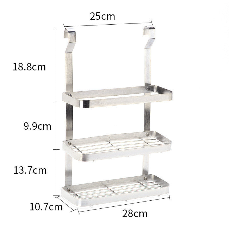 Multifunctional Stainless Steel Dish Drying Rack – Wall-Mounted Kitchen Organizer and Tableware Storage Shelf