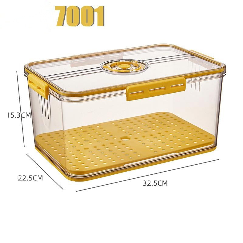 Transparent Food Grade Storage Container for Refrigerators