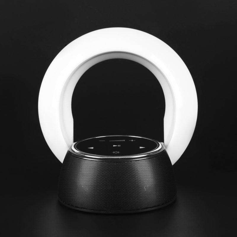 Multifunctional Bluetooth Subwoofer Desk Lamp with LED, Touch Control, and Night Light