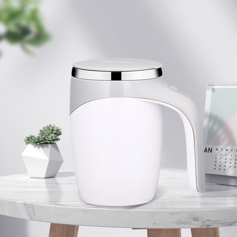 Rechargeable Self-Stirring Coffee Mug: Effortless Blending for Coffee, Milkshakes, and More