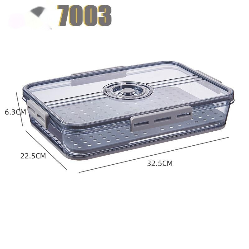 Transparent Food Grade Storage Container for Refrigerators