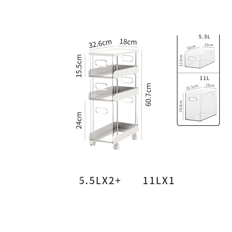 Space-Saving Multi-Story Lockers for Kitchen Corners