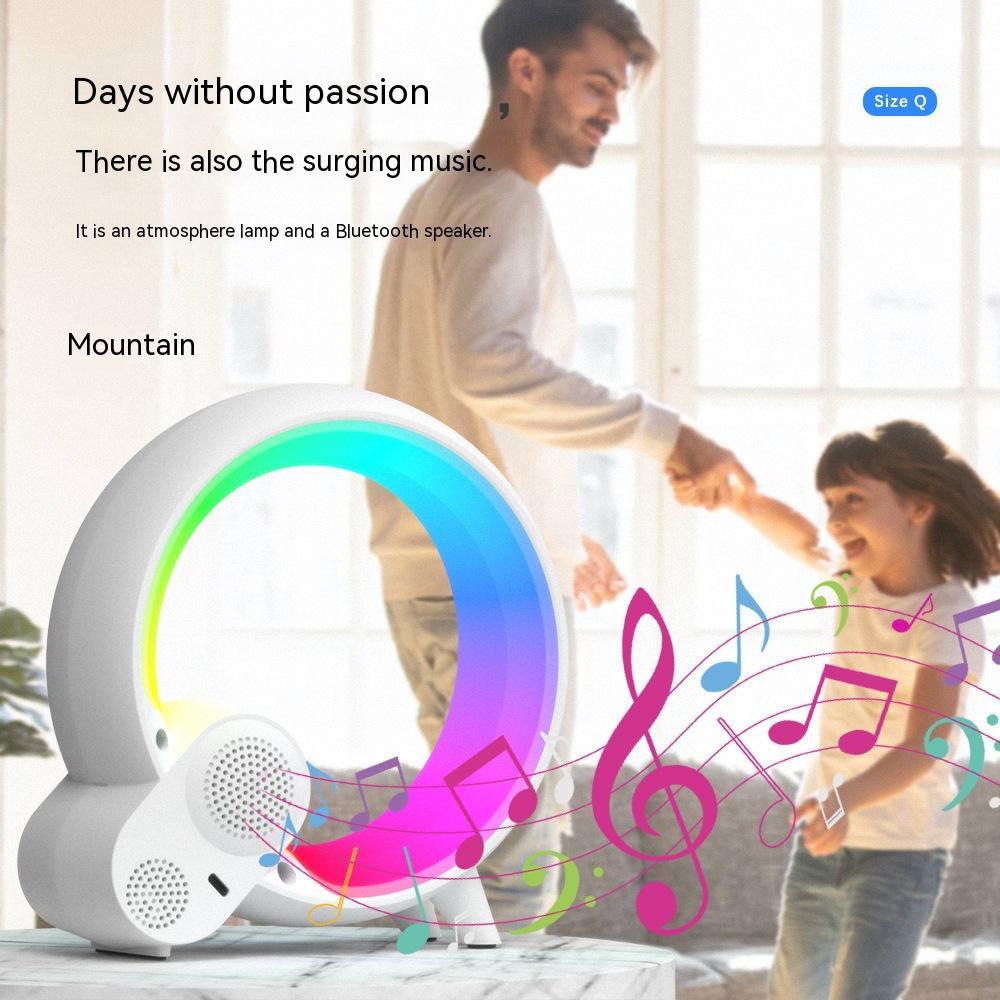 Smart Sunrise Alarm Clock with Bluetooth Audio and Colourful Light Display