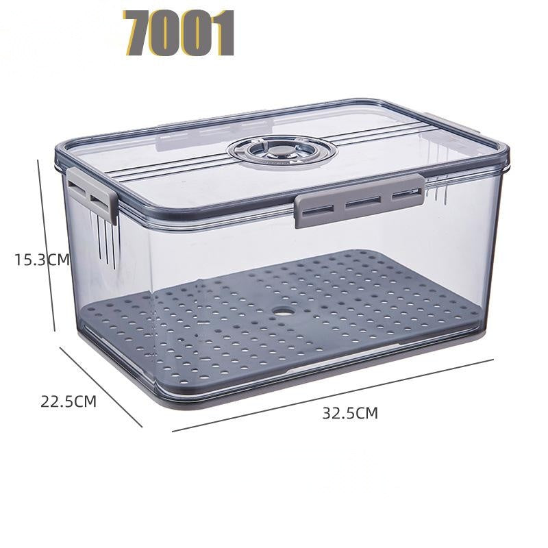 Transparent Food Grade Storage Container for Refrigerators