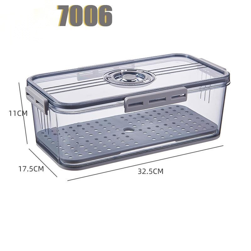 Transparent Food Grade Storage Container for Refrigerators