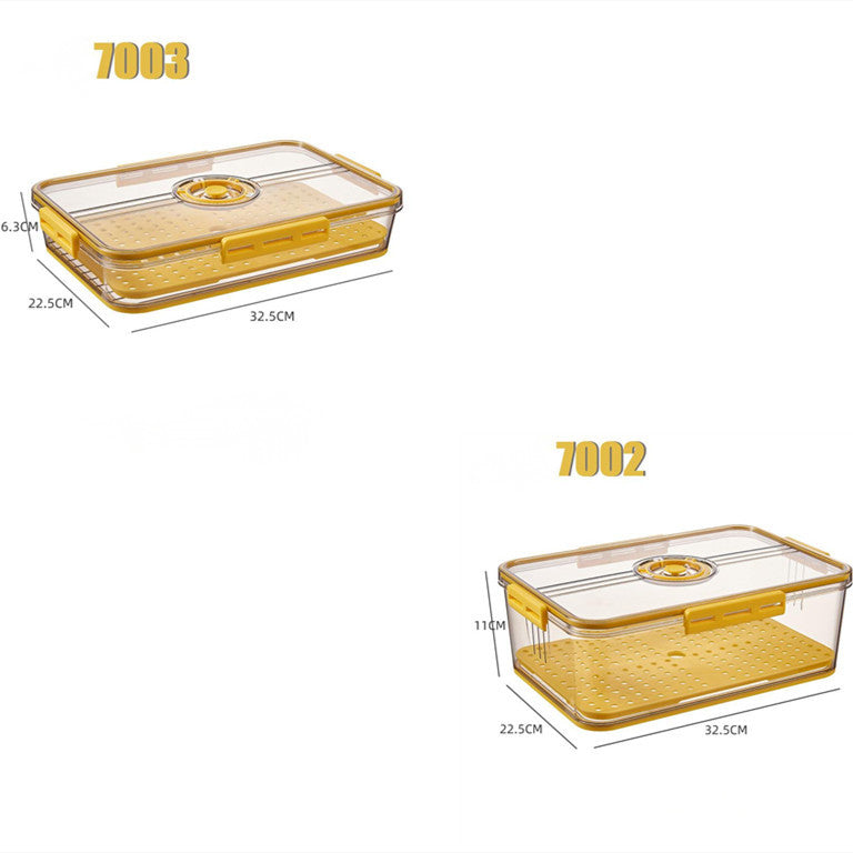 Transparent Food Grade Storage Container for Refrigerators